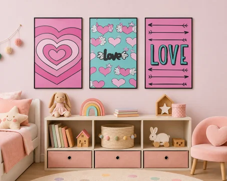 Tableau chambre enfants : 3