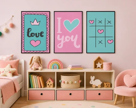 Tableau chambre enfants : 2