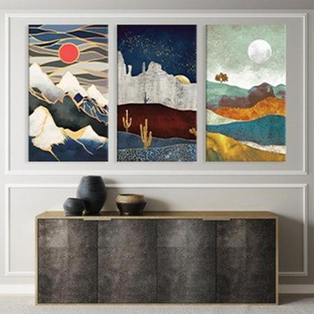 Tableau Moderne : Désert