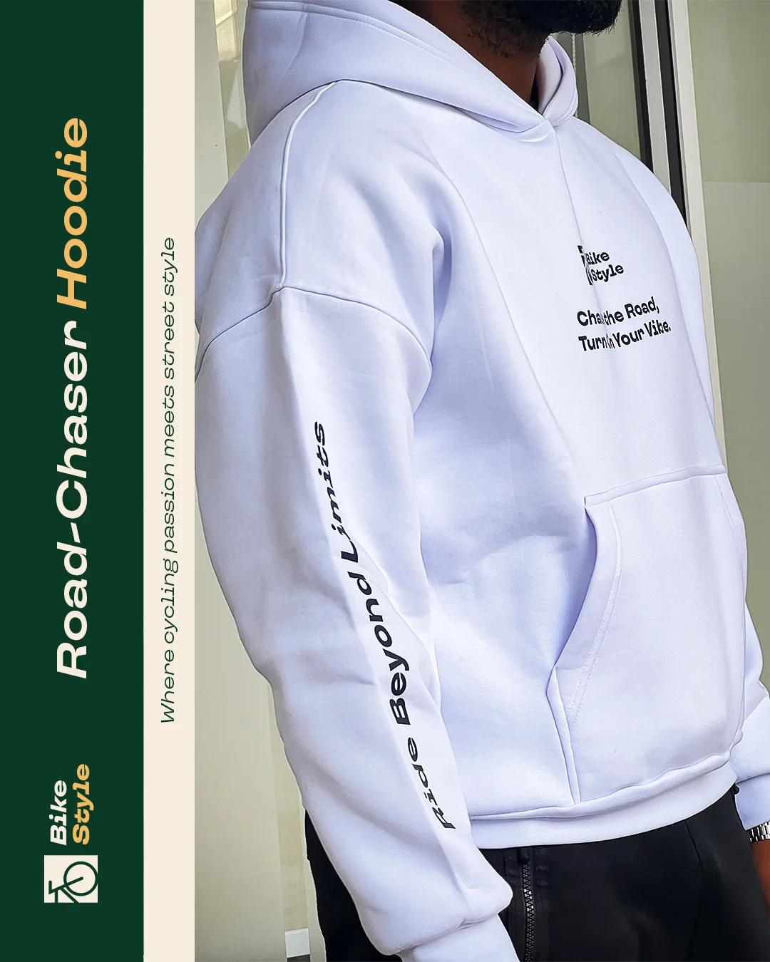 White Beyond Limites Sweat Unisex