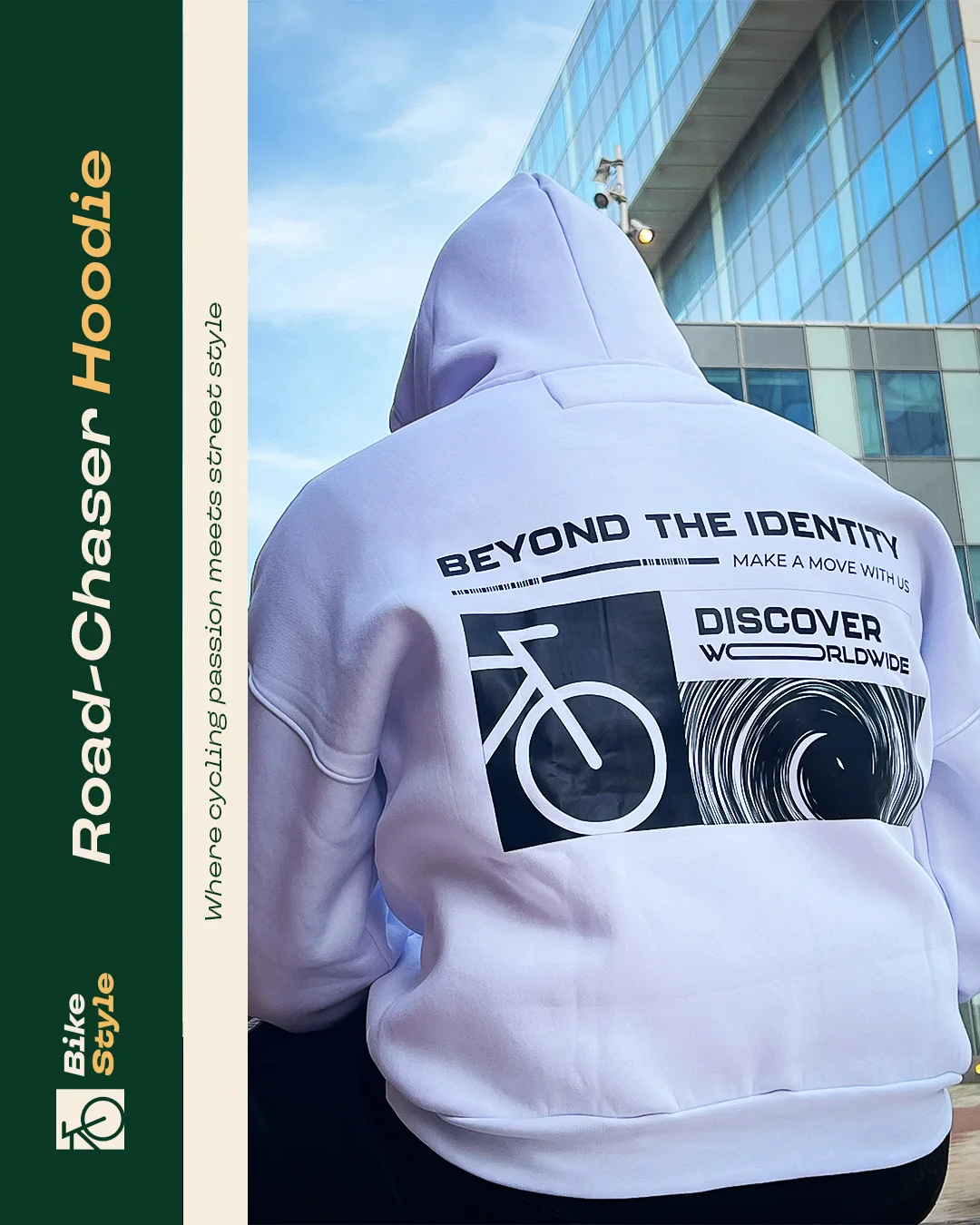 White Beyond Limites Sweat Unisex