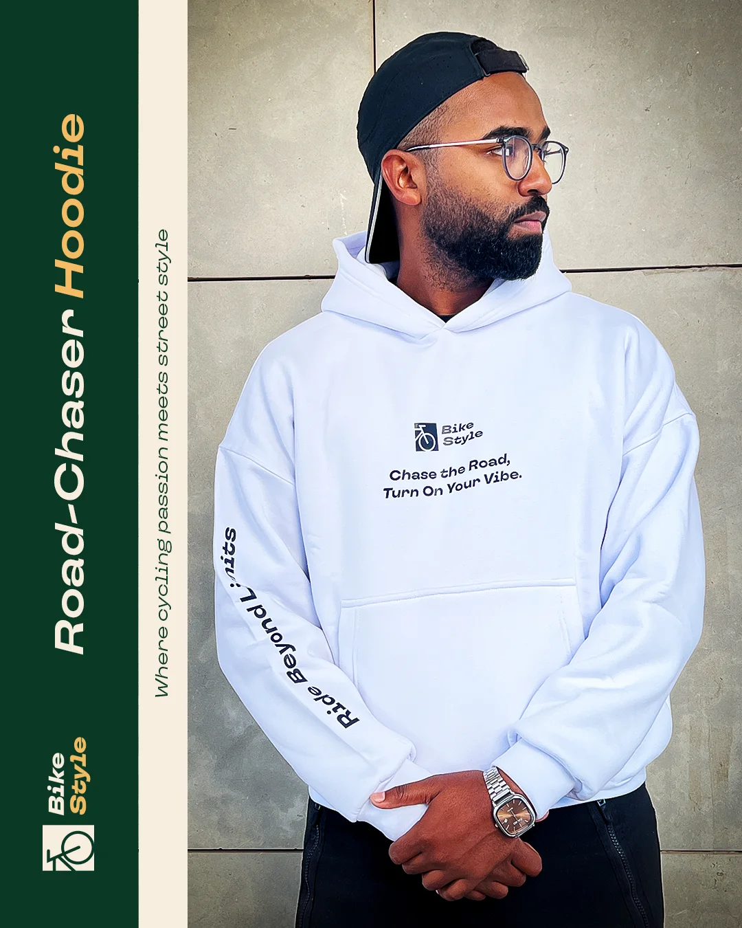 White Beyond Limites Sweat Unisex