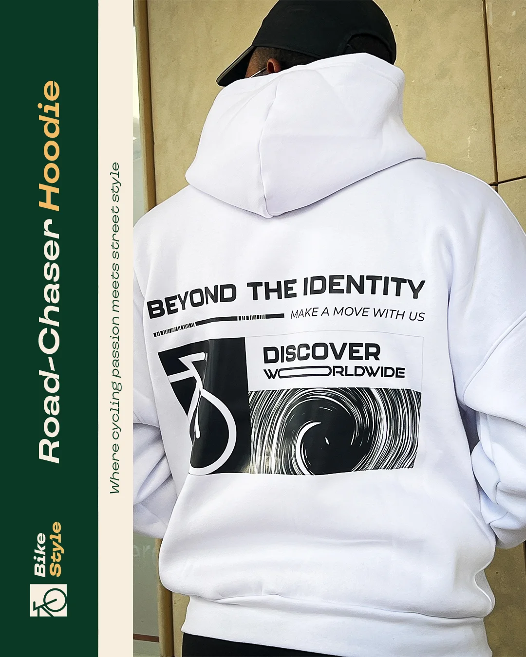 White Beyond Limites Sweat Unisex