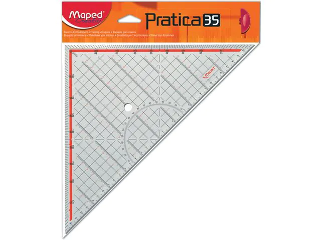 Maped Equerre géométrique Practica 35cm – 45°