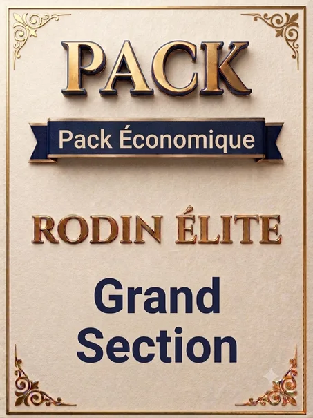 Pack Éco - Rodin Élite - GS