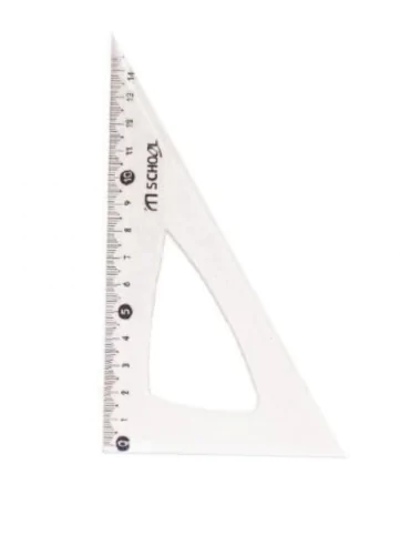 Equerre ordinaire 14*8 cm M.School