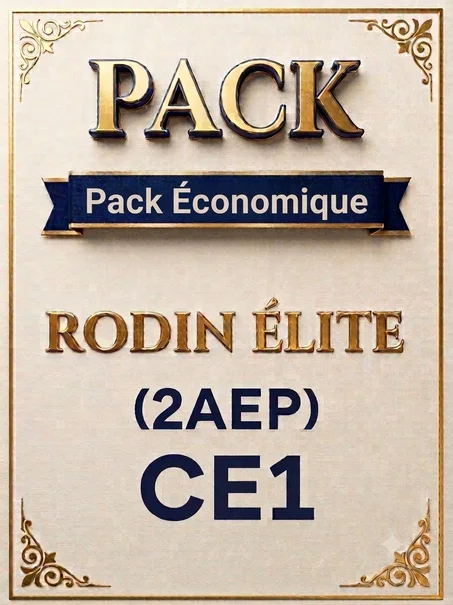 (2AEP) Pack Éco - Rodin Élite - CE1