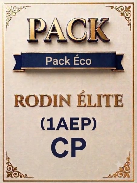 (1AEP) Pack Éco - Rodin Élite - CP