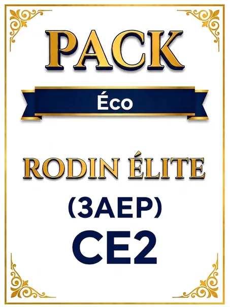 (3AEP) Pack Éco - Rodin Élite - CE2