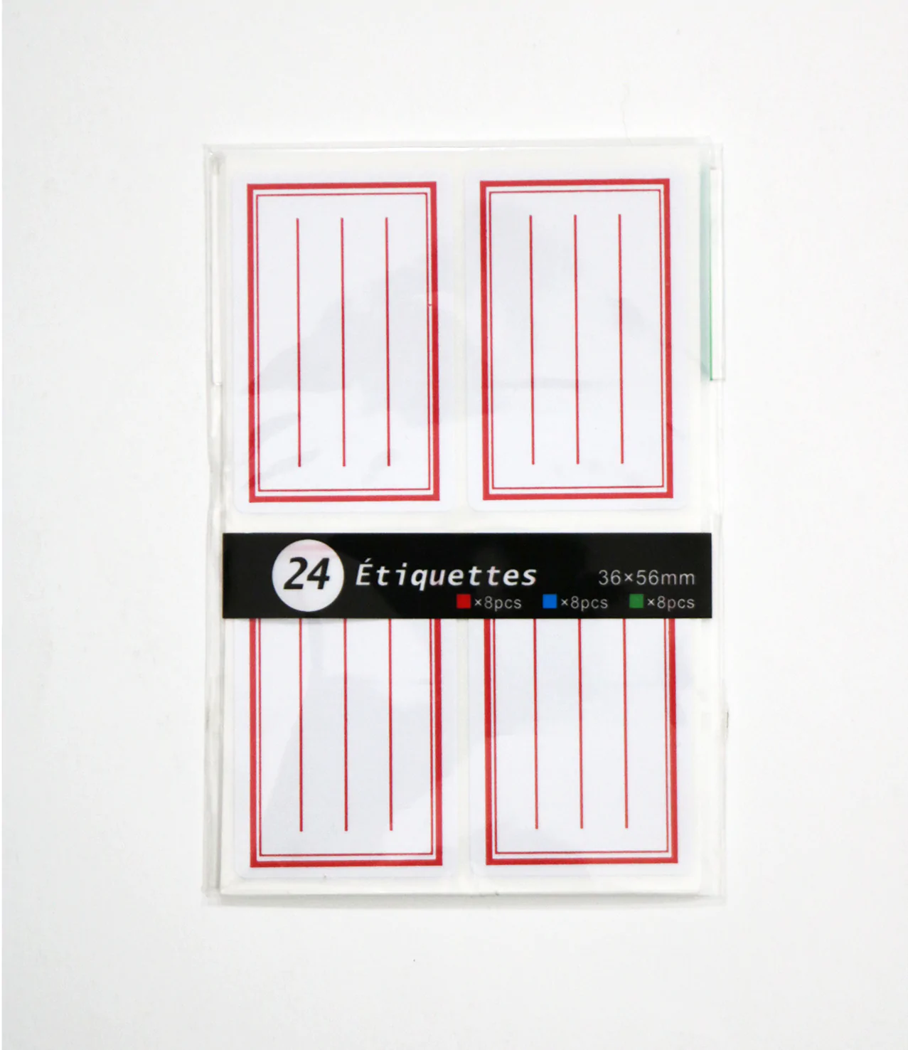 Pochette de 24 étiquettes Scolaire Kids