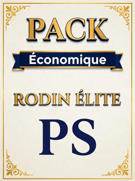 Pack Éco - Rodin Élite - PS