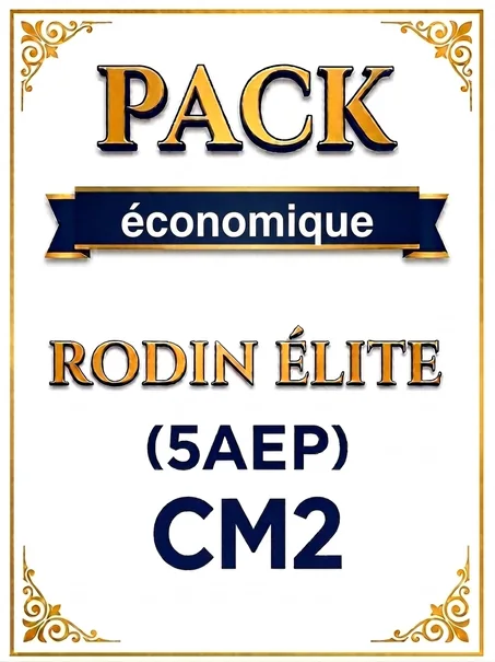 (5AEP) Pack Éco - Rodin Élite - CM2