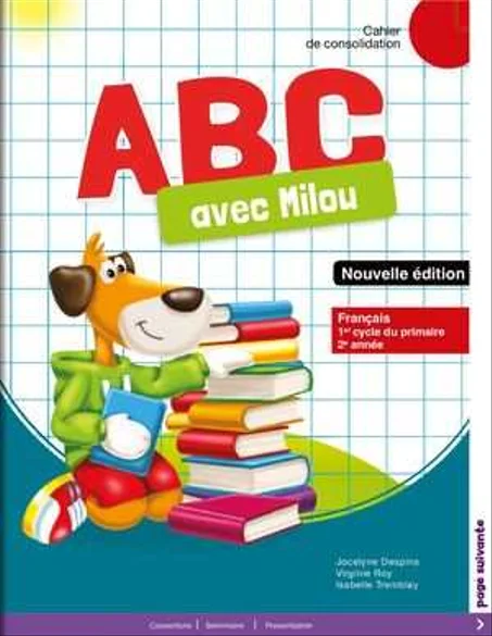 ABC avec Milou CE1 - Cahier de consolidation
