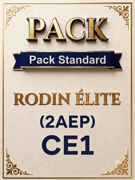 (2AEP) Pack Standard - Rodin Élite - CE1