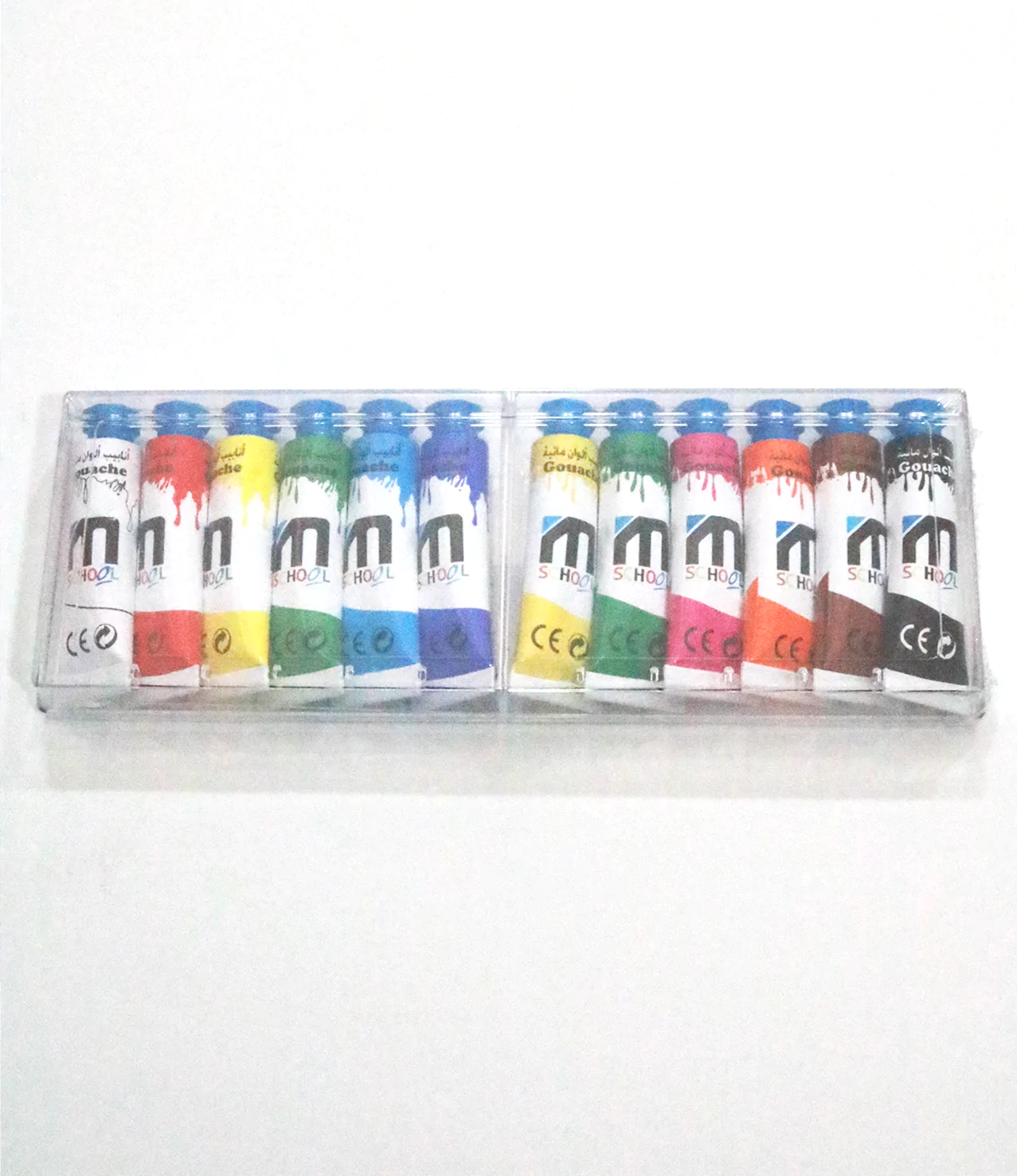 GOUACHE 12 TUBES 80/CTN
