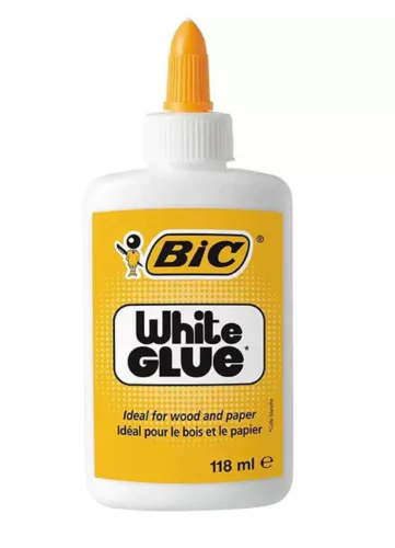 BIC Colle blanche bois et papier