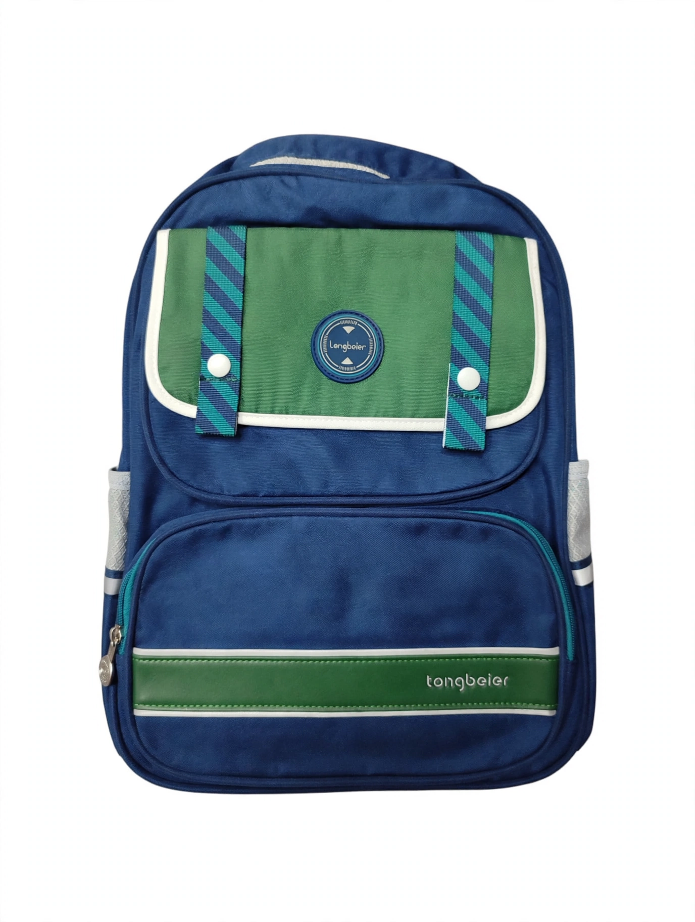 Sac Scolaire Tongbeier - Bleu/Vert - Qualité Premium