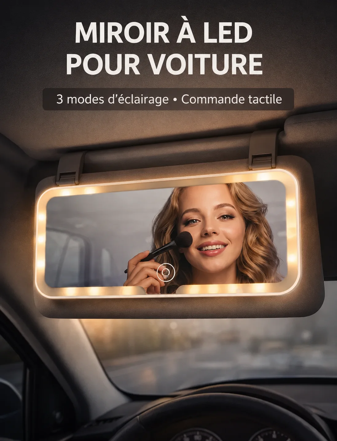 LumiMirror™ – Le miroir LED qui illumine chaque retouche