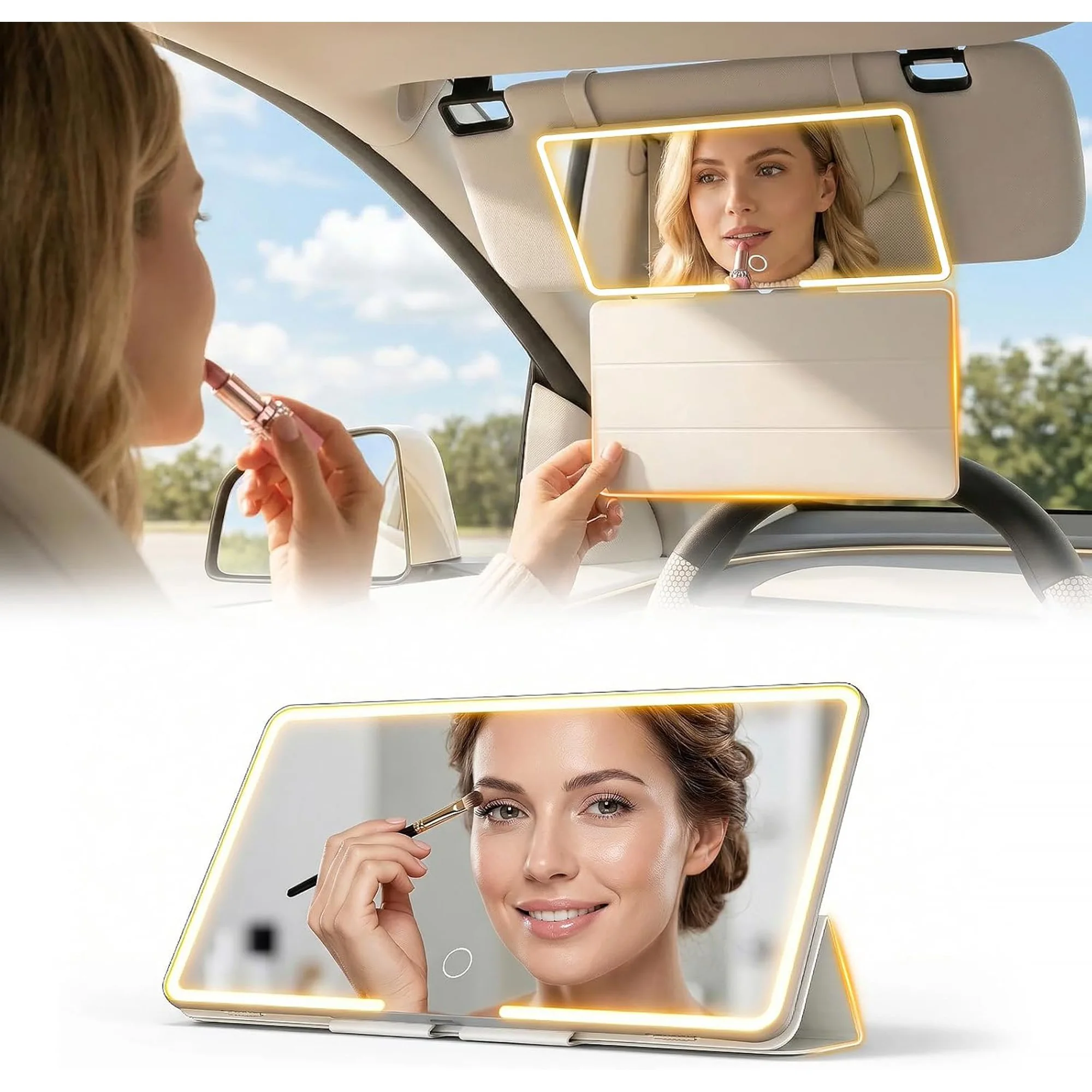 LumiMirror™ – Le miroir LED qui illumine chaque retouche