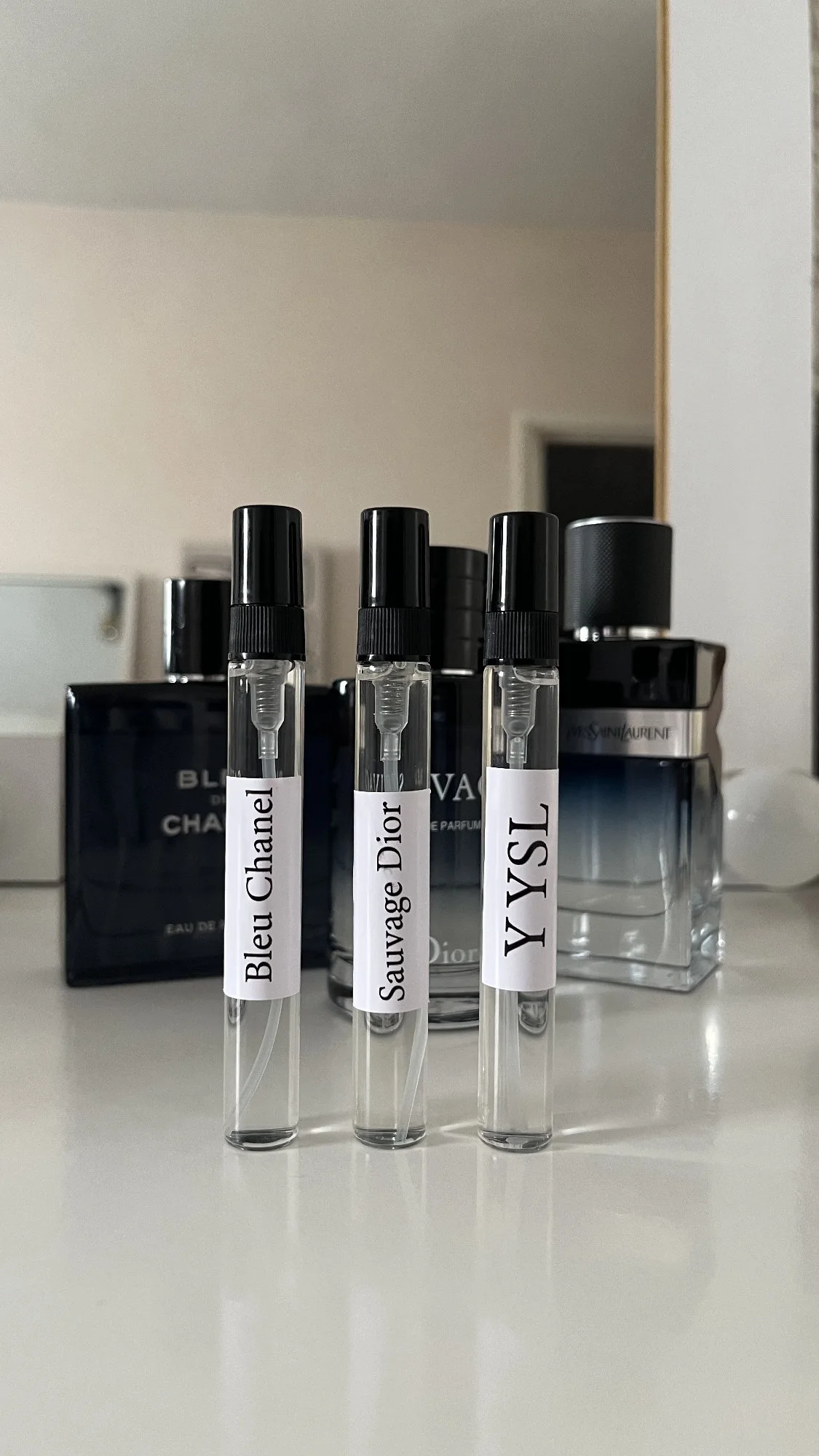 Pack Été Y YSL+Sauvage Dior+Bleu de Chanel