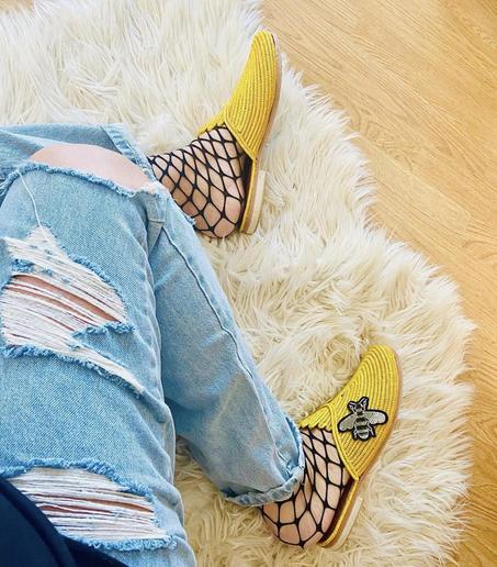 raphia babouche revisitée