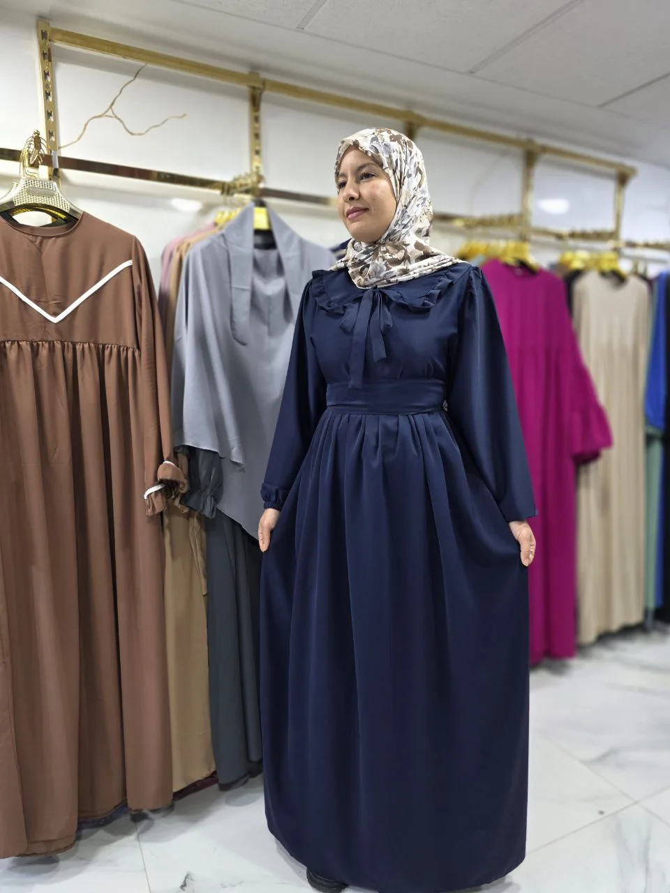 عباية كريب روزا الأصلي