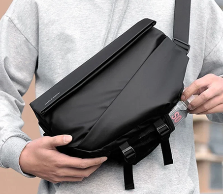 Large Capacity Waterproof Leather Ultralight Bag for Men Fashion Travel Hiking Backpacks