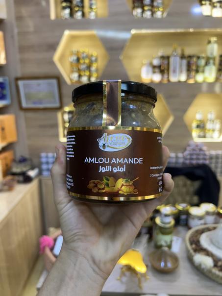 املو اللوز وزيت الاركان والعسل