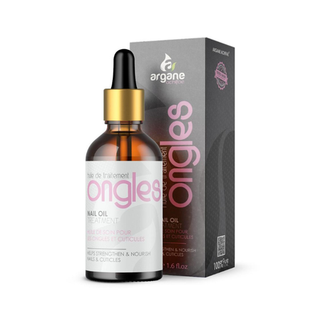 زيت الأظافر الطبيعي بزيت الأركان