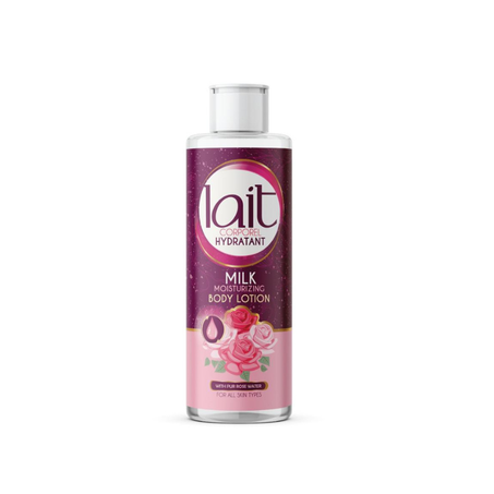 لوشن جسم بحليب الورد الدمشقي