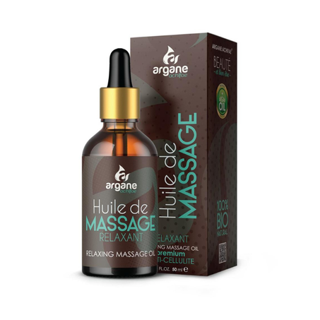 زيت التدليك بزيت الأركان – نعومة واسترخاء