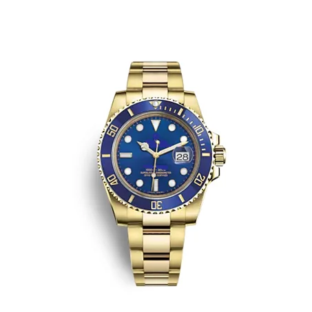 Luxury watch mechanical, self-winding dial YELLOW BLEU DIAL