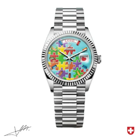 ROLEX DAYDATE 2023 Puzzle Dial