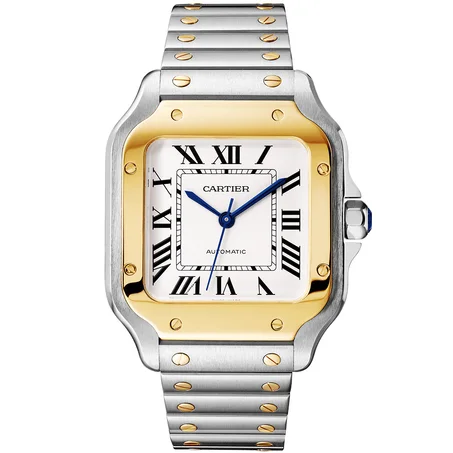 cartier santos gold