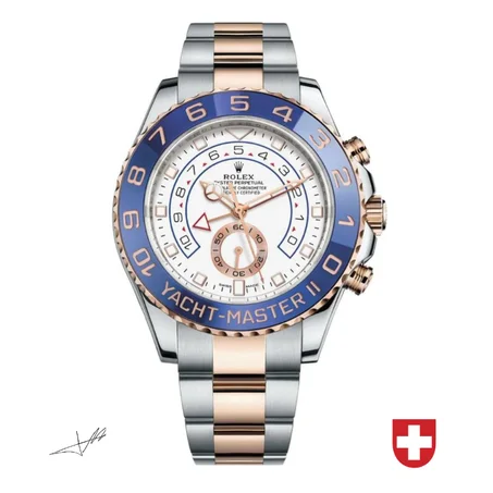 ROLEX YACHT MASTER II two tone
