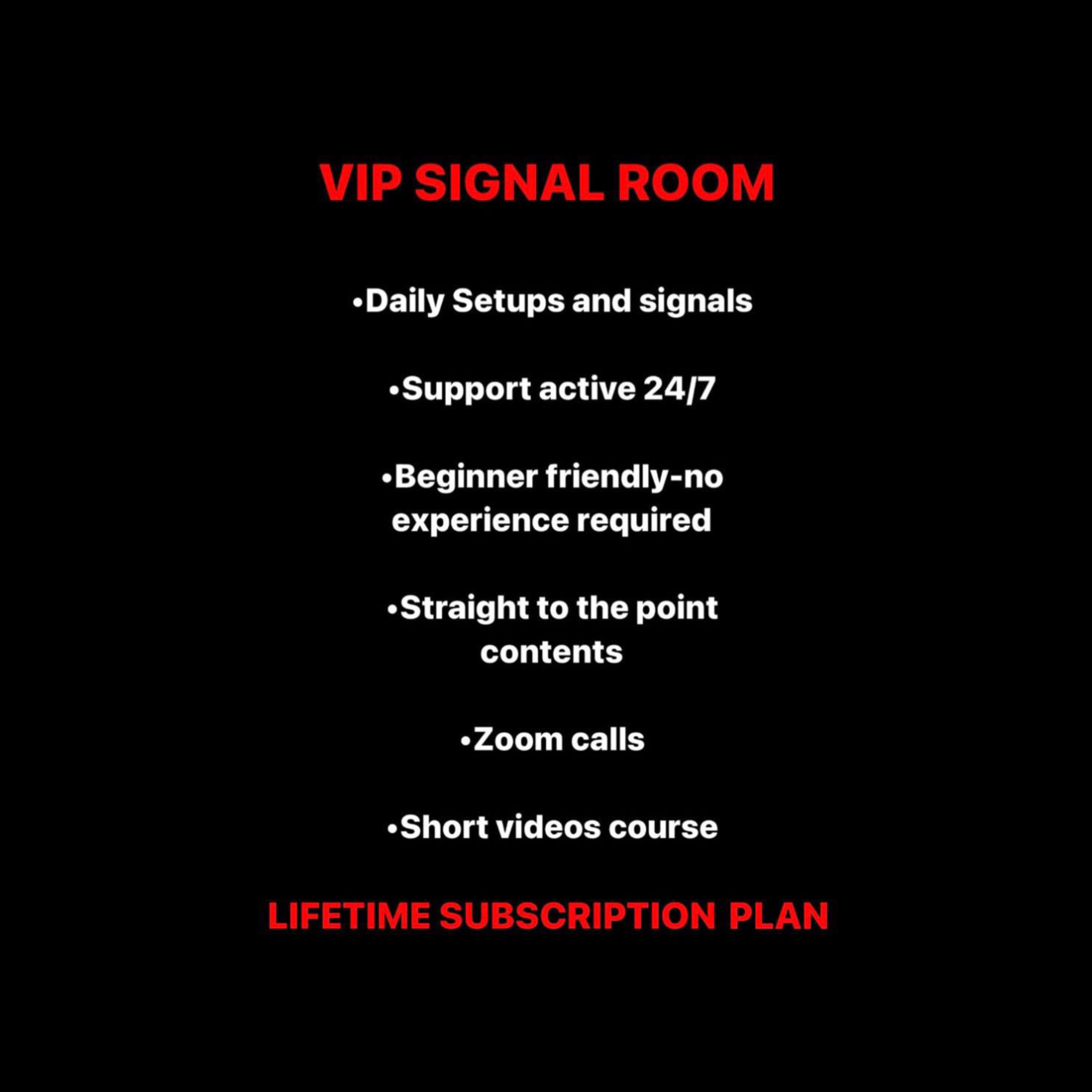 VIP SIGNAL ROOM