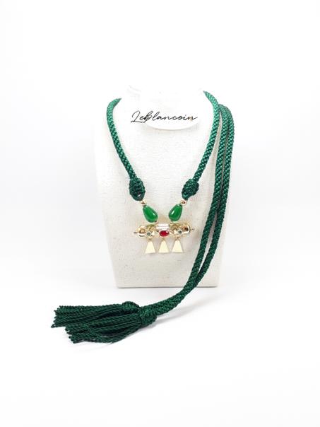 Collier Mejdoul Vert