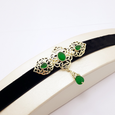 Ras de cou Beldi en velours