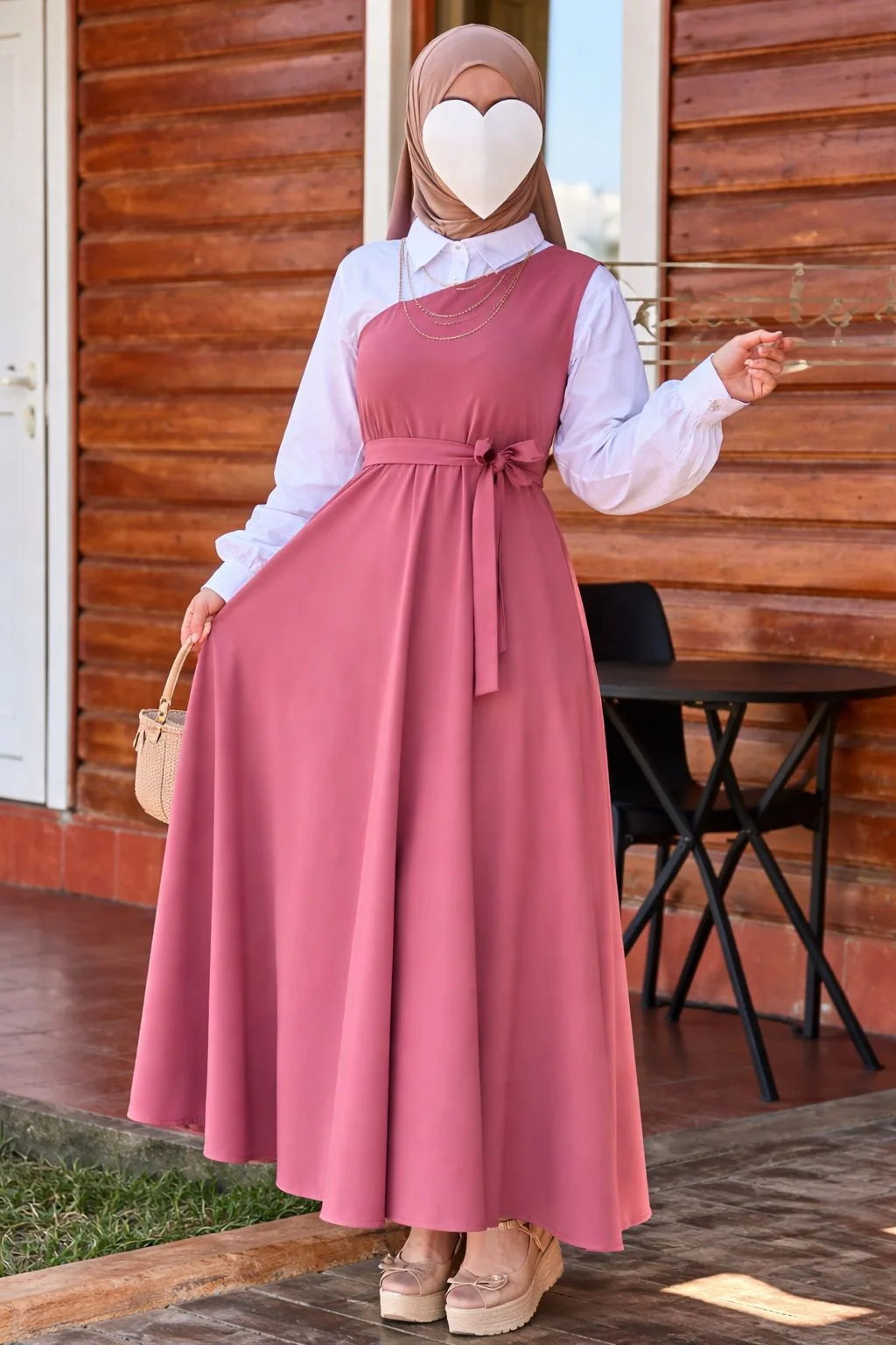 كامل في فستان واحد Outfit