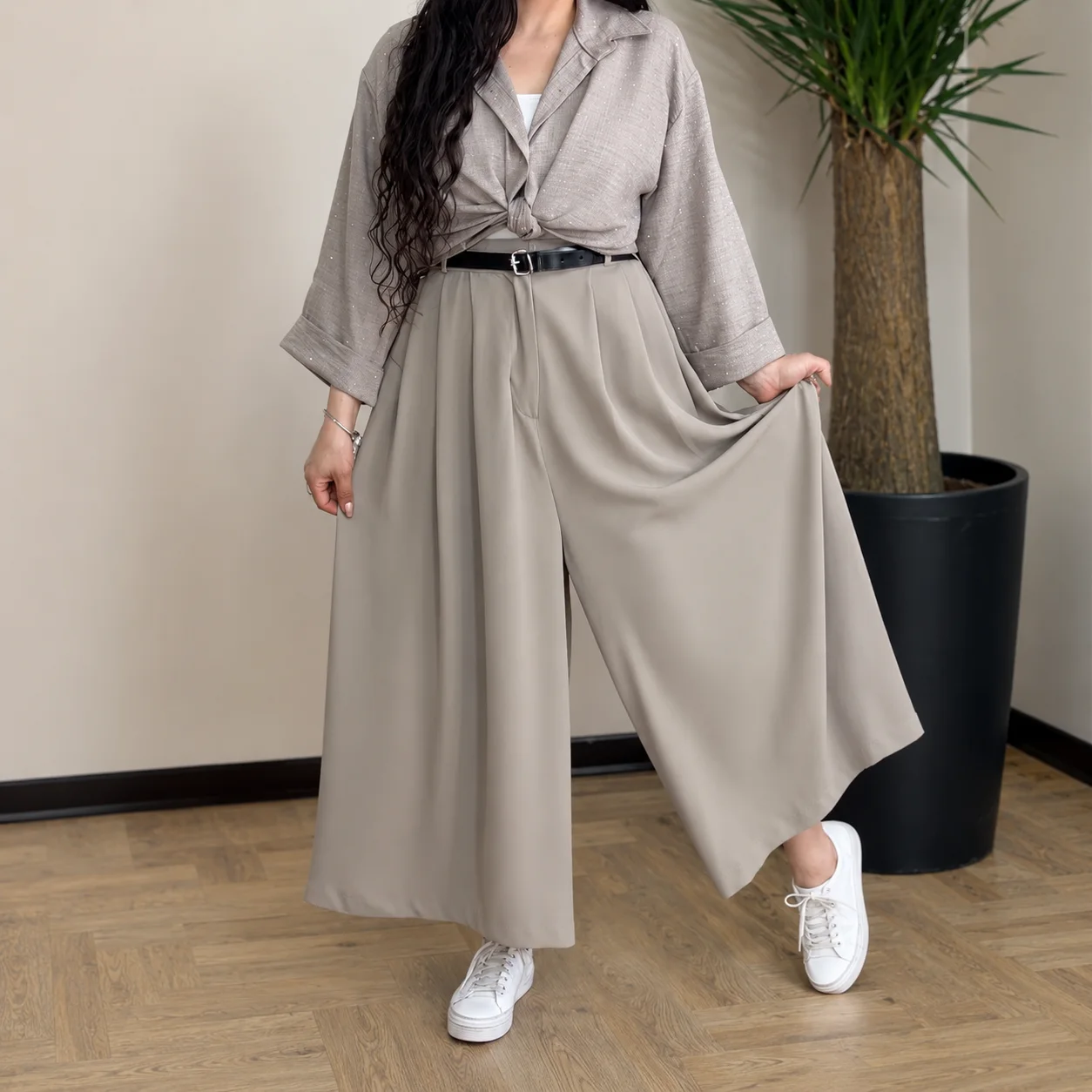✨Pantalon Oversize راحة واسعة بإطلالة تخطف الأنظار