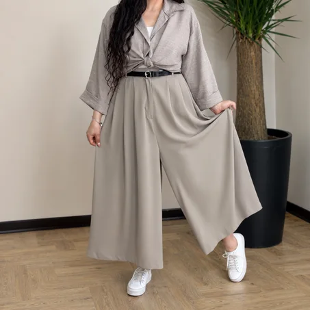 ✨Pantalon Oversize راحة واسعة بإطلالة تخطف الأنظار