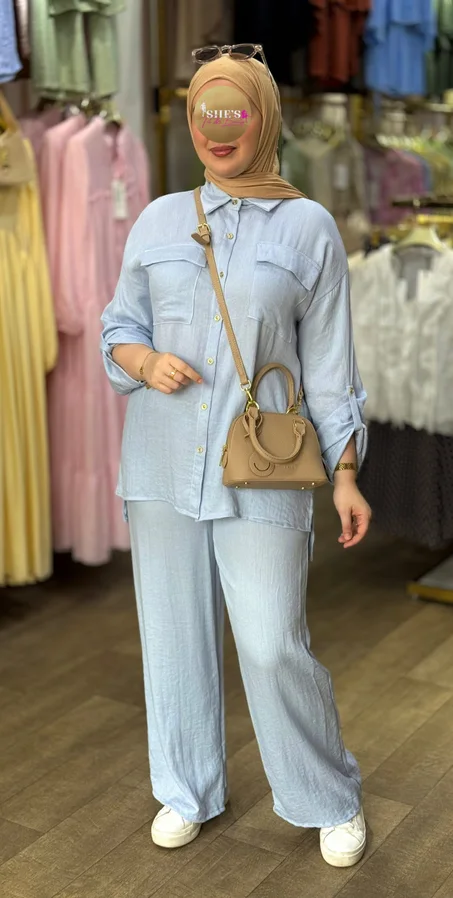 طقم أنيق ومريح… أناقتك اليومية بدون مجهود