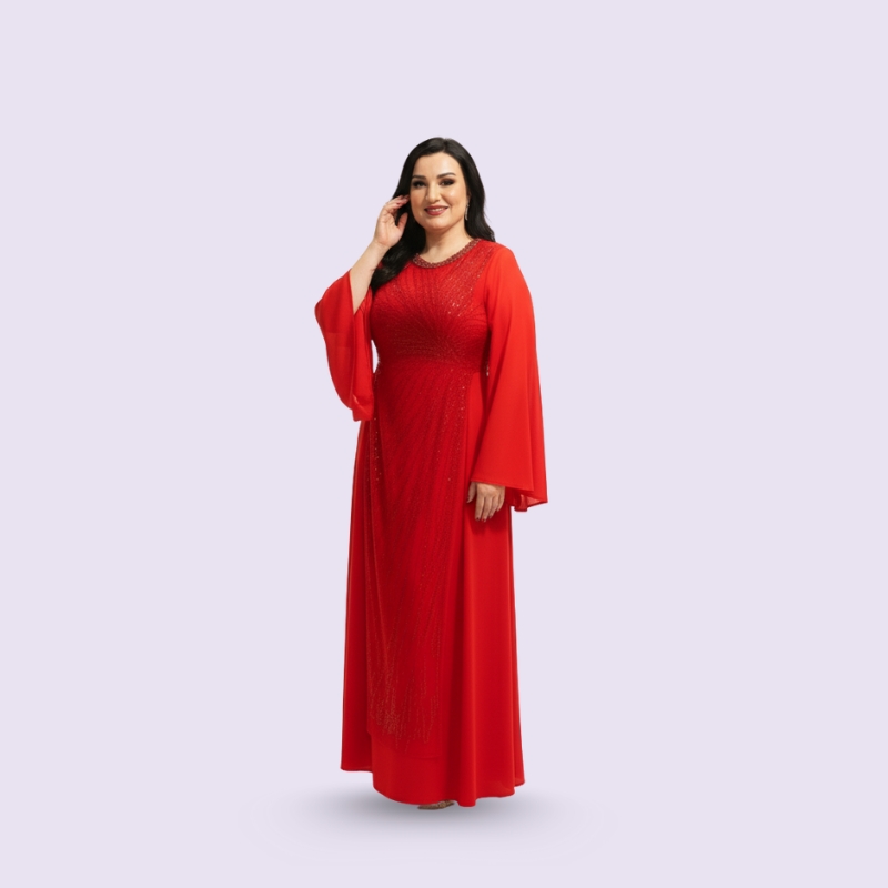 Robe red velvet