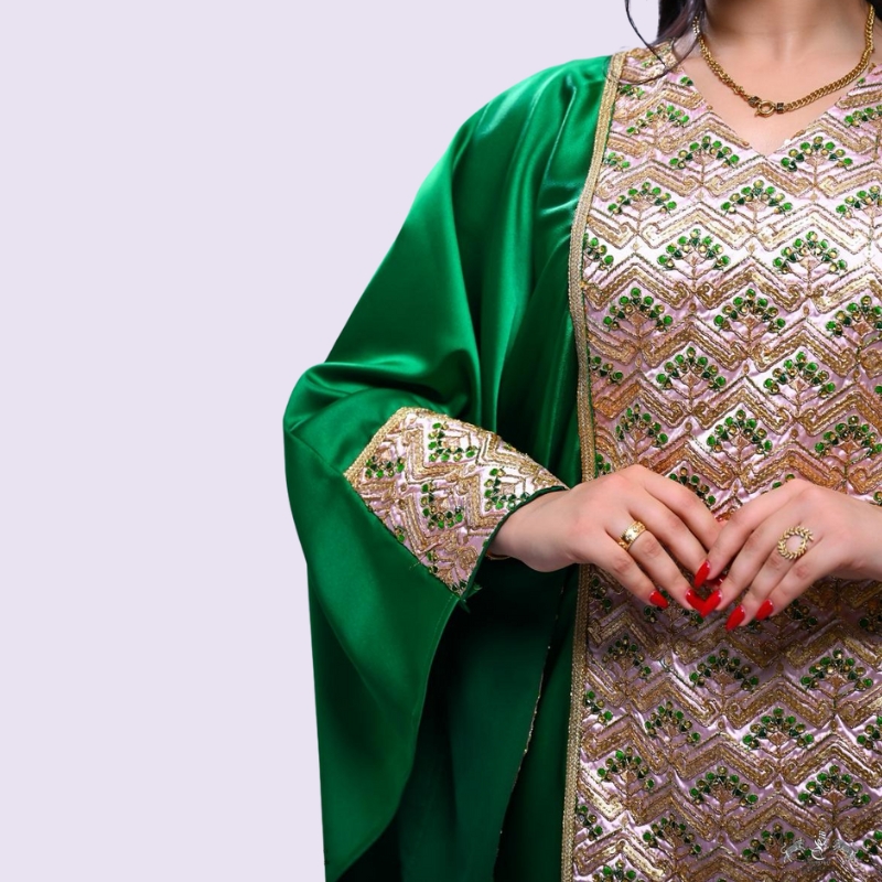 Abaya dress green