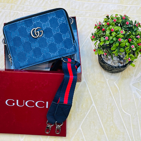 sacoche Gucci en blue
