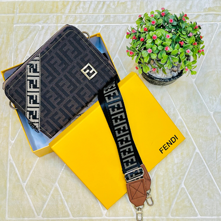 sacoche fandi en maron la classe