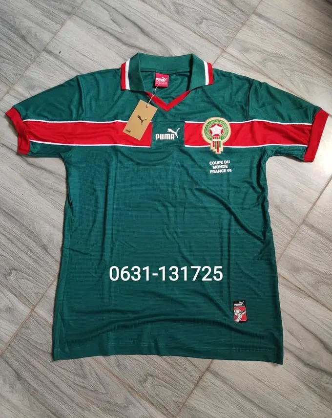 قميص الجيل الذهبي 1998 (ريترو) | توني حجي، بصير، والنيبت الأسطوري