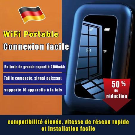 Routeur WiFi Portable – Connectez-Vous Partout avec Votre Propre Carte SIM