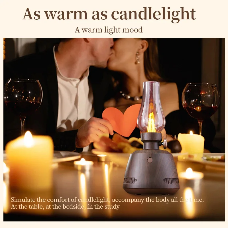 شاحن سيارة فائق السرعة 4 في 1 لمنفذ ولاعة السجائر - Portable Bluetooth Speaker Wood Grain