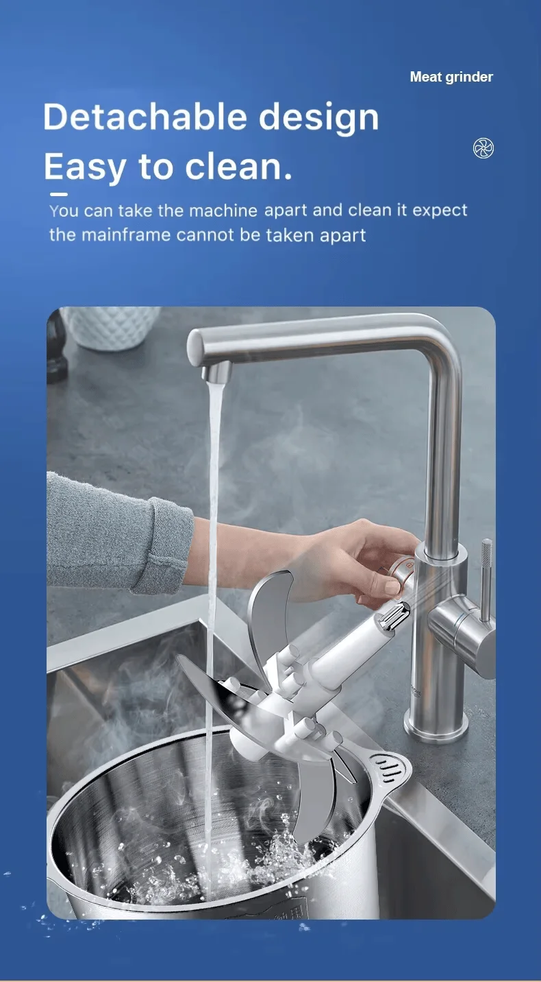 هاشور لحم متعدد الوظائف - Multifunctional electric meat grinder